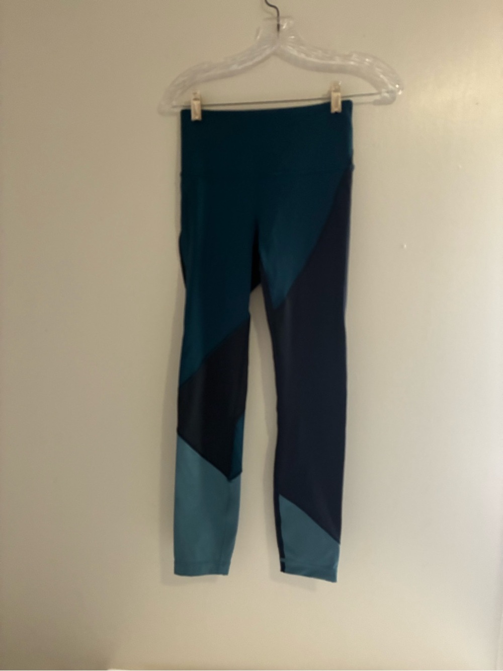 Lululemon Leggings Womens Size 4 Dark Green & Black
